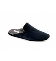 men's slippers MILANO  navy blue suede